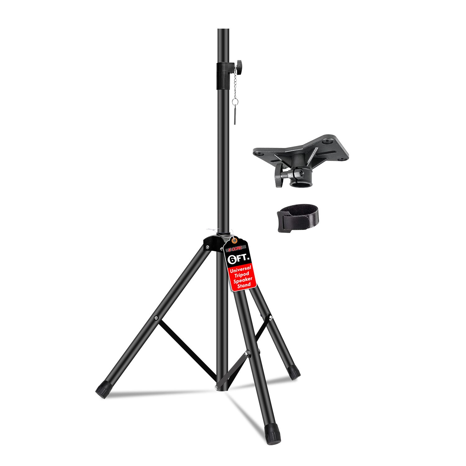 Speaker Stand Tripod - Speaker Stand Height Adjustable PA DJ