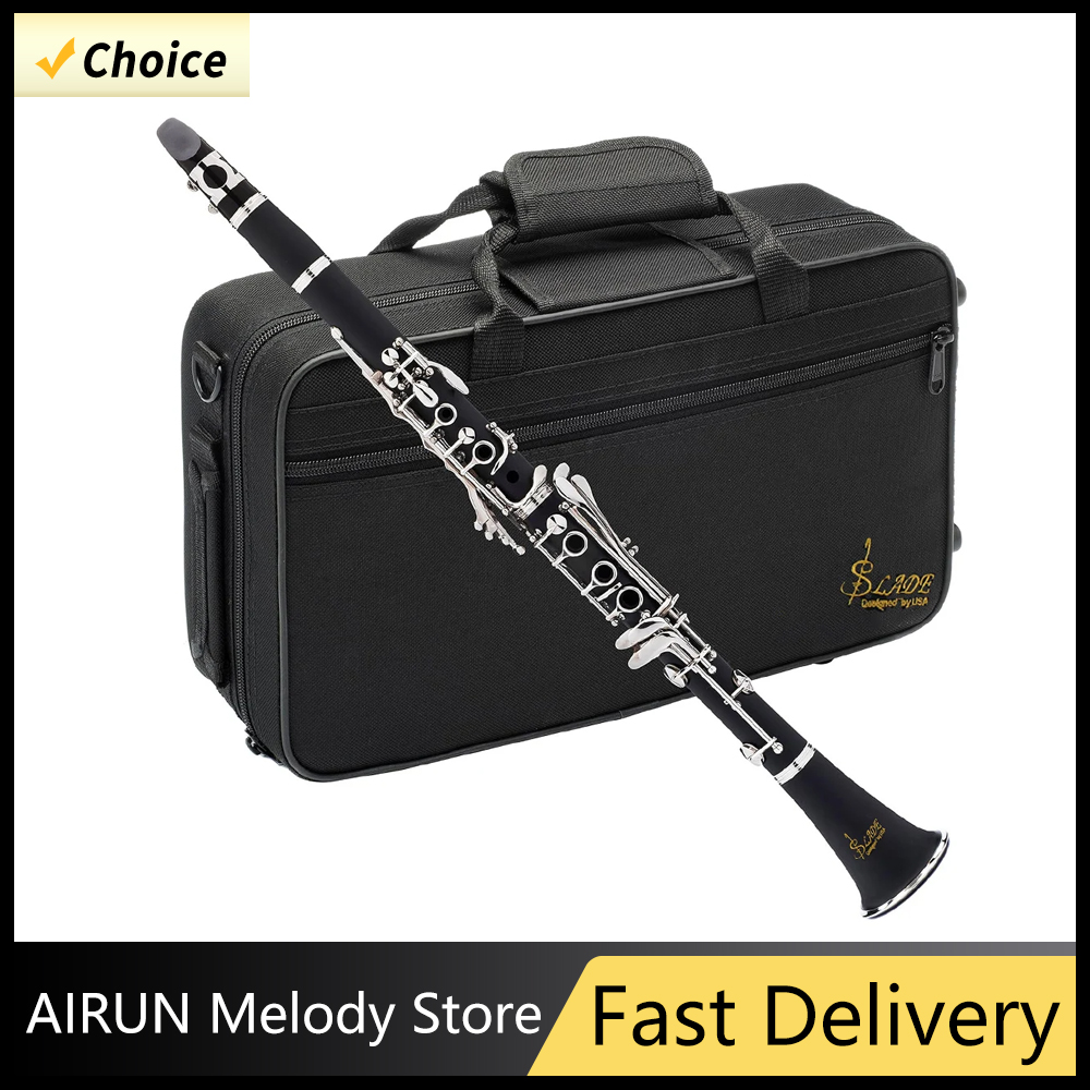 Clarinet Care Kit - SLADE Clarinet Bb Flat 17 Nickel