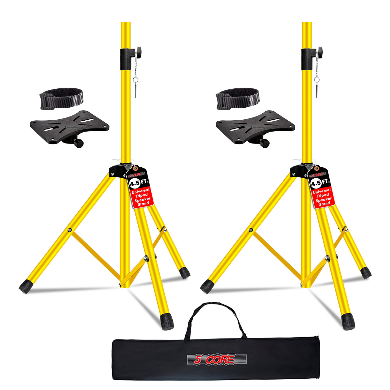 Speaker Stand Tripod - 5 Core Speaker Stand Tripod Pair