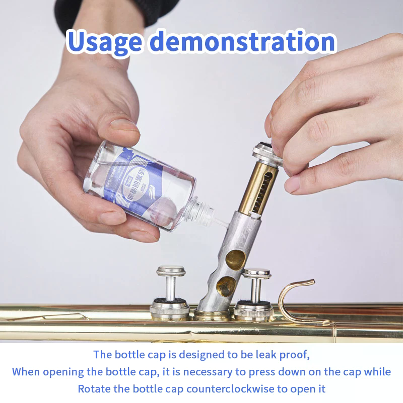 Trumpet Valve Oil - 30/50ml Valve Lubricating Oil Care Cleaning