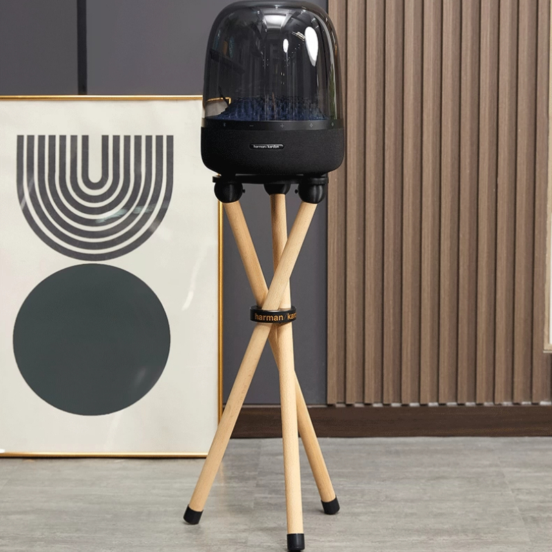 Speaker Stand Tripod - Solid Wood Speaker Stand, Anti-Rust Tripod