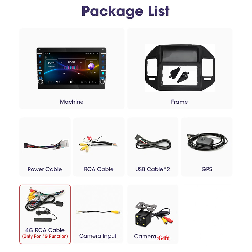8G Ram 128GB QLED Car Radio Vi - Audio Music Hindi avaliação e preço