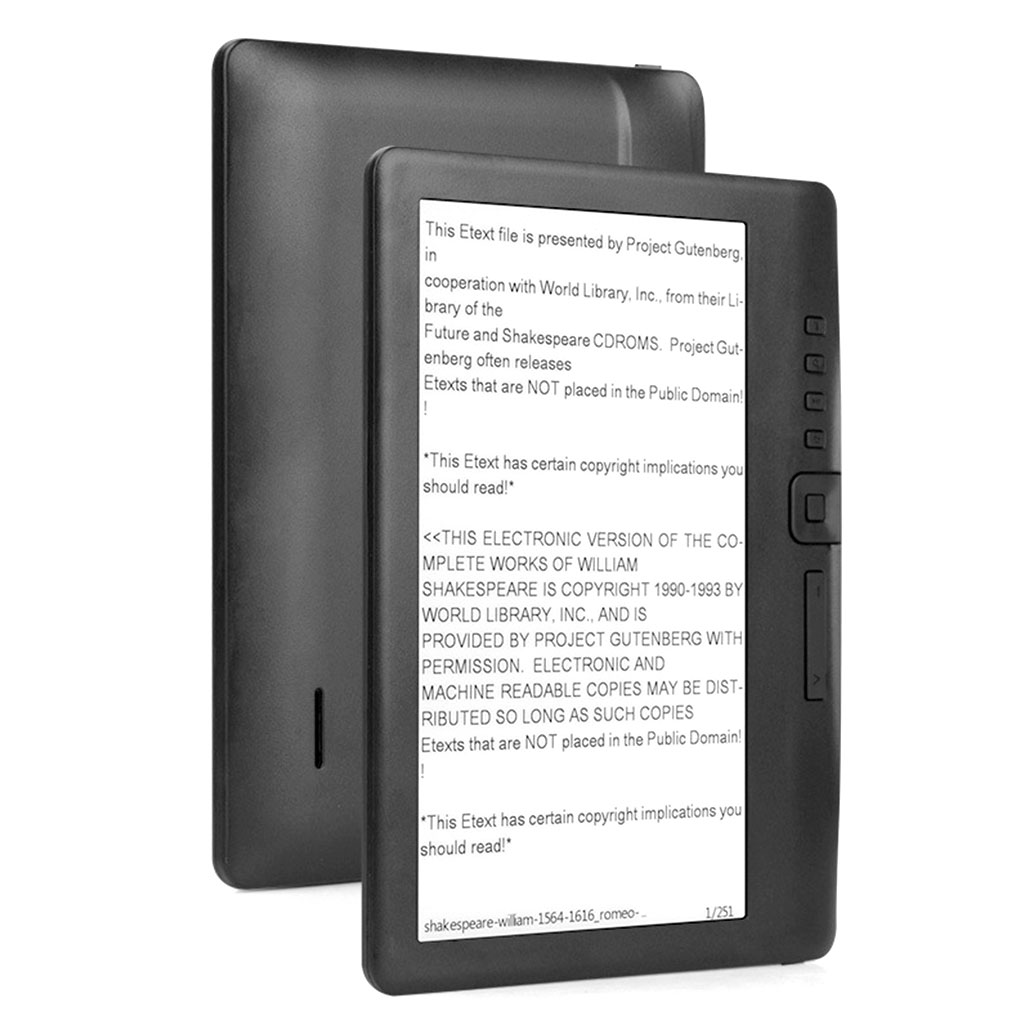 E-book Reader with 7-inch HD T - Music Audiobook avaliação e preço