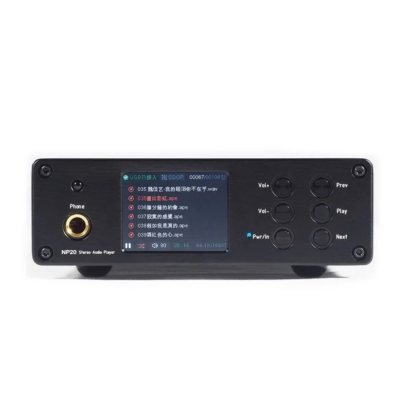 NP20 Lossless Audio Decoder 2x - Headphone Amplifier Dac avaliação e preço