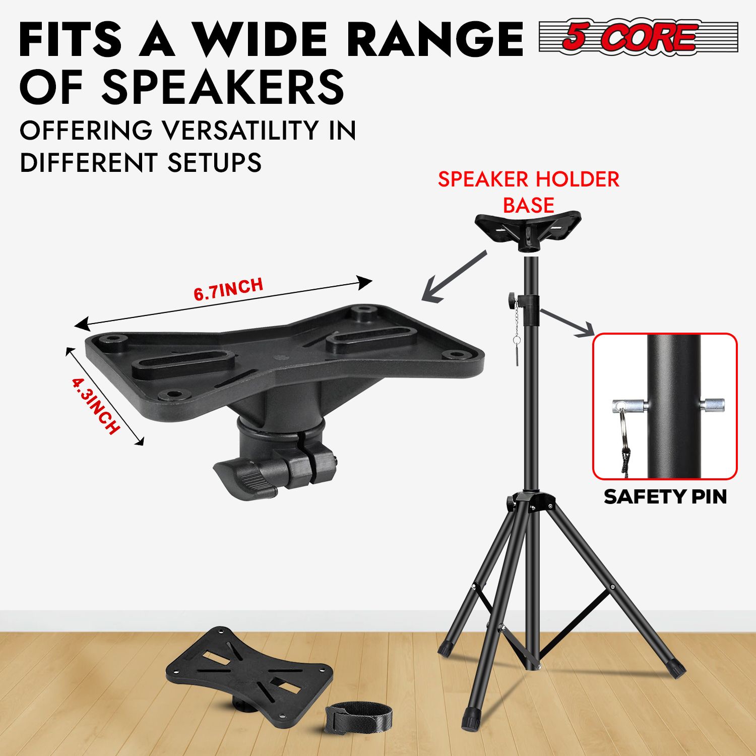 Speaker Stand Height Adjustabl - Speaker Stand Tripod avaliação e preço