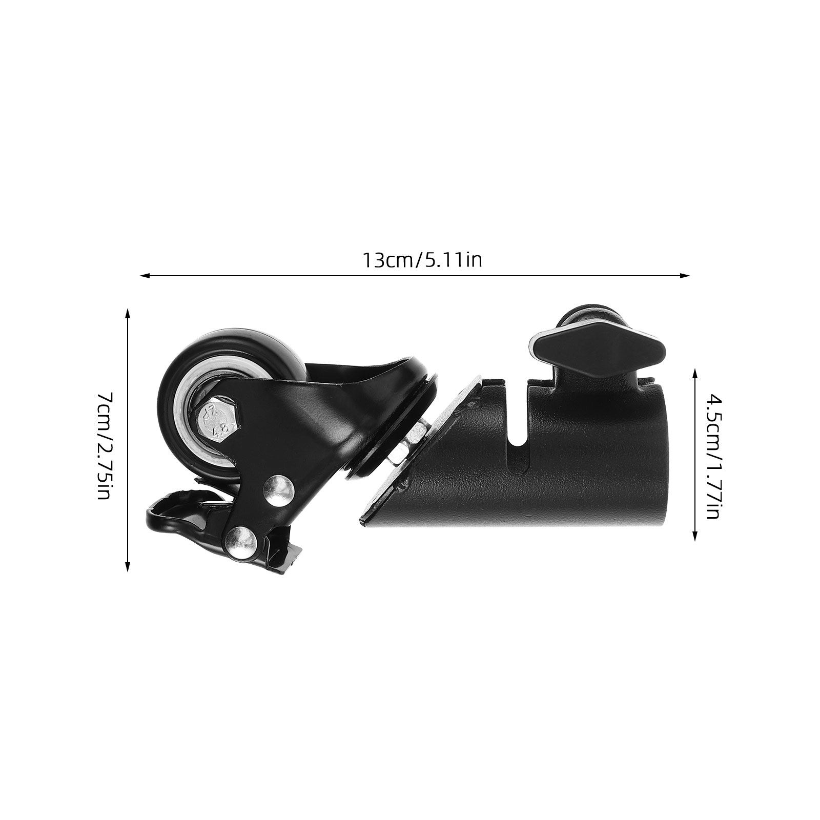 2Pcs Swivel Locking Wheels Spe - Speaker Stand Tripod avaliação e preço