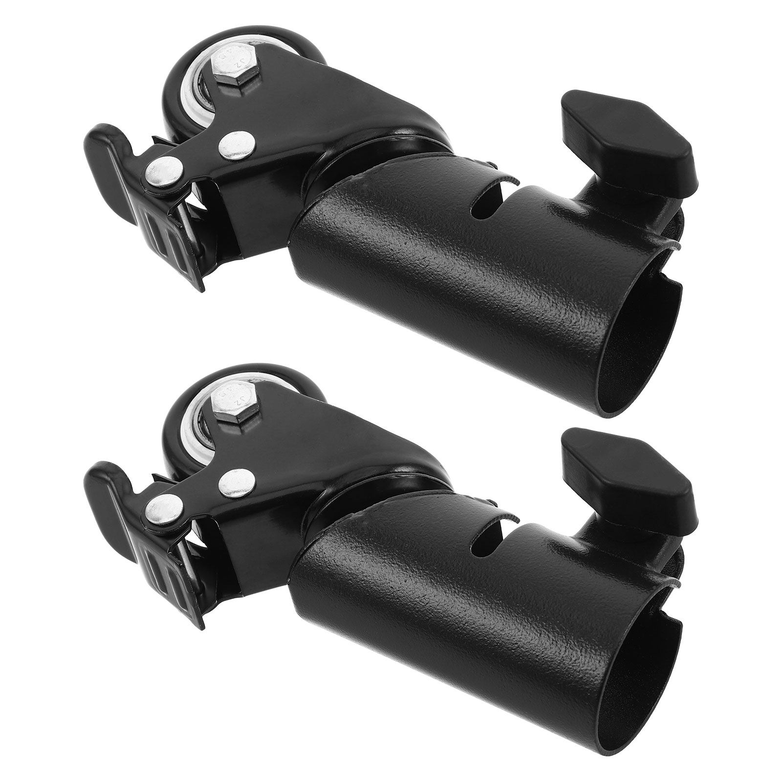 2Pcs Swivel Locking Wheels Spe - Speaker Stand Tripod avaliação e preço