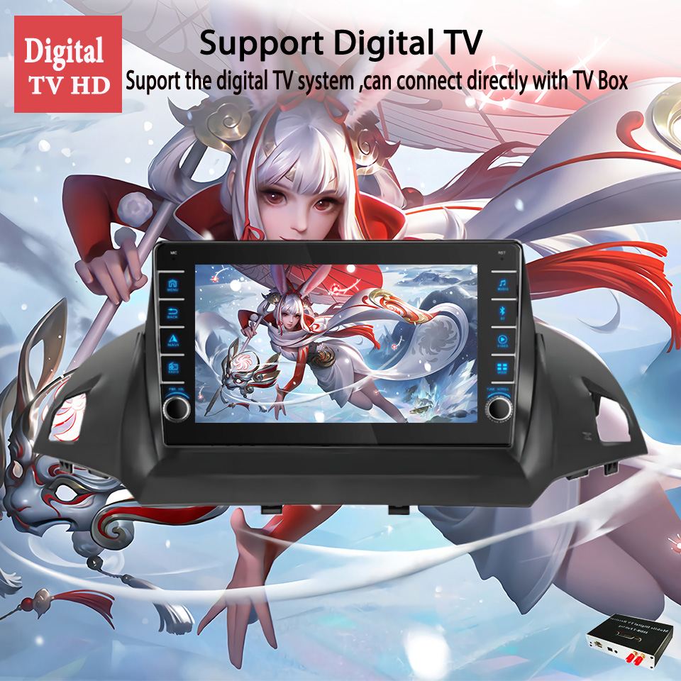 8G Ram 128GB Car Auto Radio Vi - Audio Music Hindi avaliação e preço