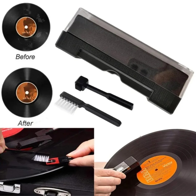 Antistatic Vinyl Record Cleane - Audio Music Cleaner avaliação e preço