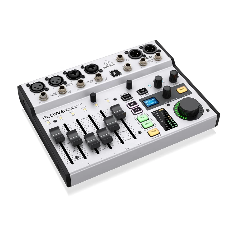 Behringer Flow 8 Digital Mixer - Audio Music Mixer avaliação e preço