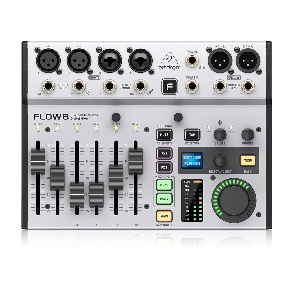Behringer Flow 8 Digital Mixer - Audio Music Mixer avaliação e preço
