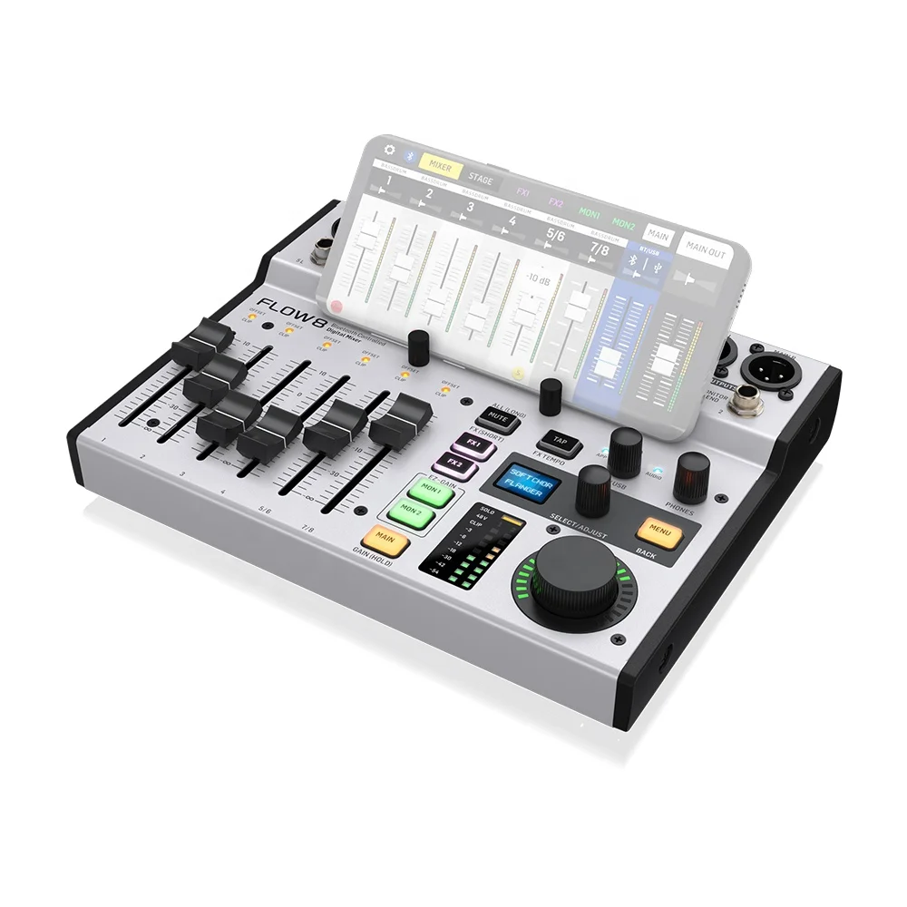 Behringer Flow 8 Digital Mixer - Audio Music Mixer avaliação e preço