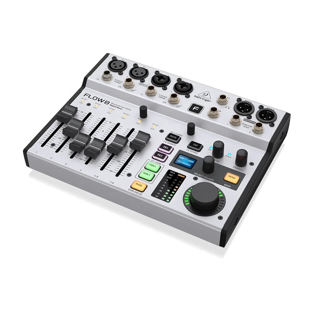 Behringer Flow 8 Digital Mixer - Audio Music Mixer avaliação e preço