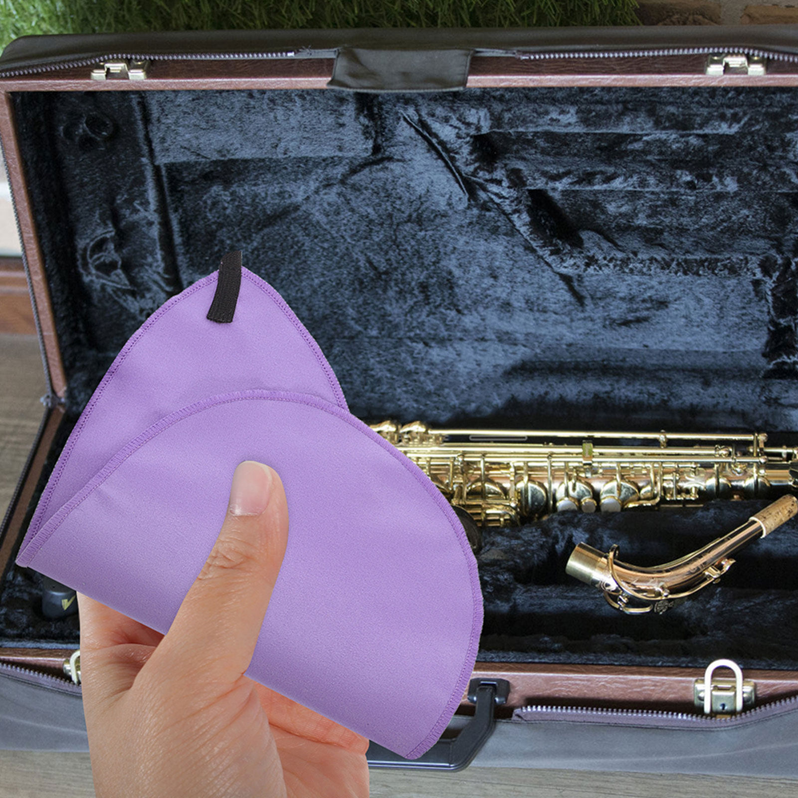 6Pcs Saxophone Cleaning Cloth  - Clarinet Care Kit avaliação e preço
