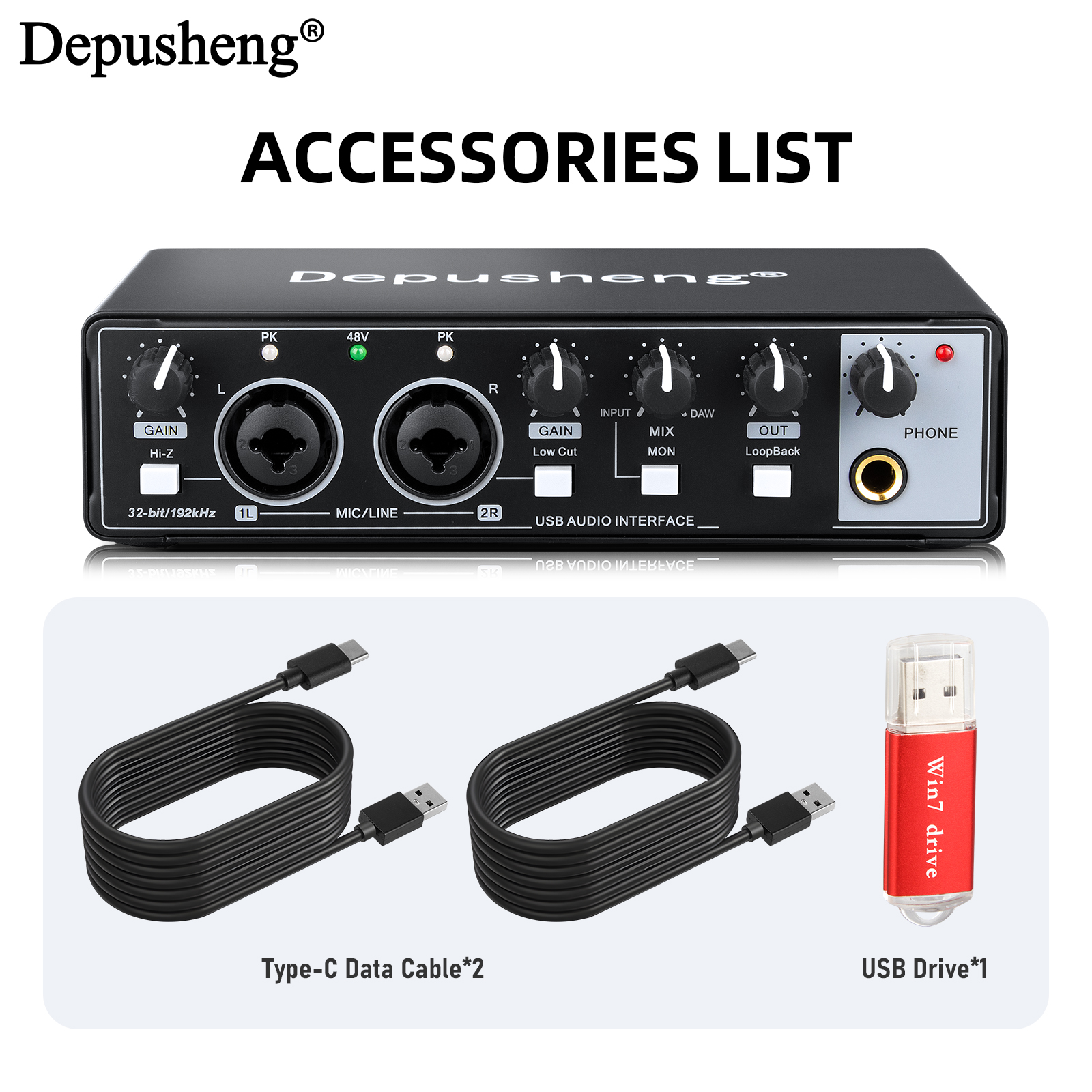 Audio Interface Portable Sound - Audio Music Mixer avaliação e preço