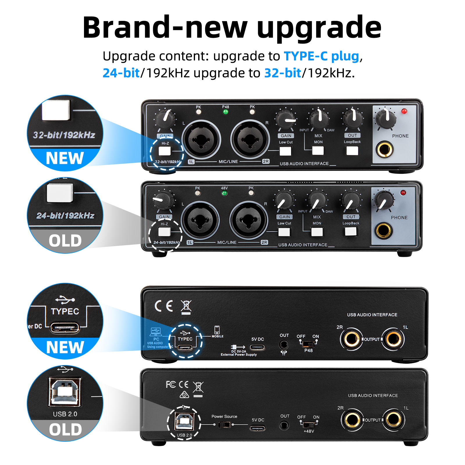 Audio Interface Portable Sound - Audio Music Mixer avaliação e preço
