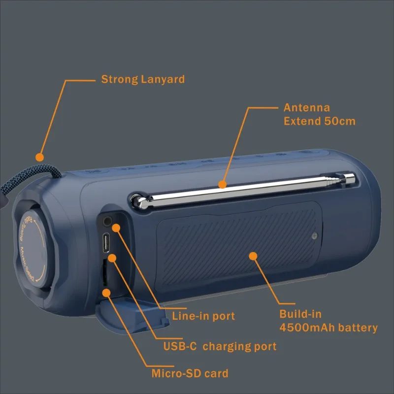Multi-function Radio Portable  - Audio Music Play avaliação e preço