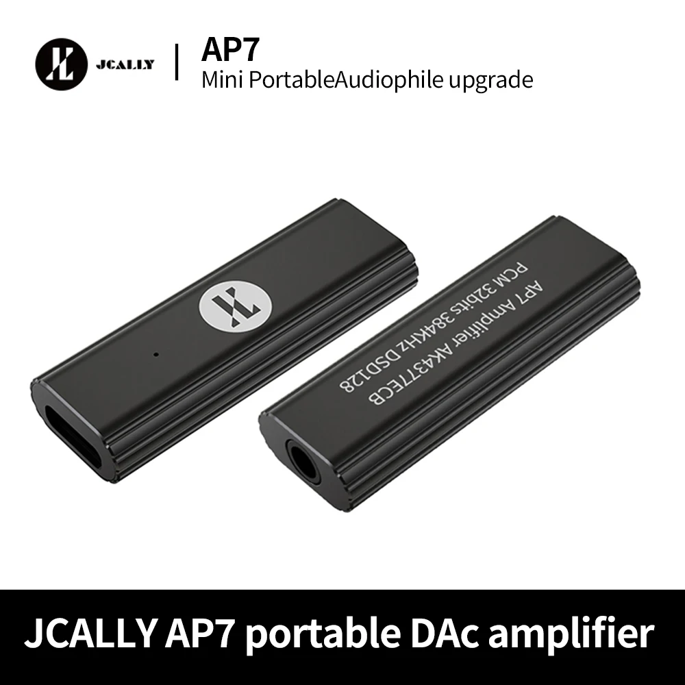 JCALLY AP7 Portable DAC Amplif - Headphone Amplifier Dac avaliação e preço