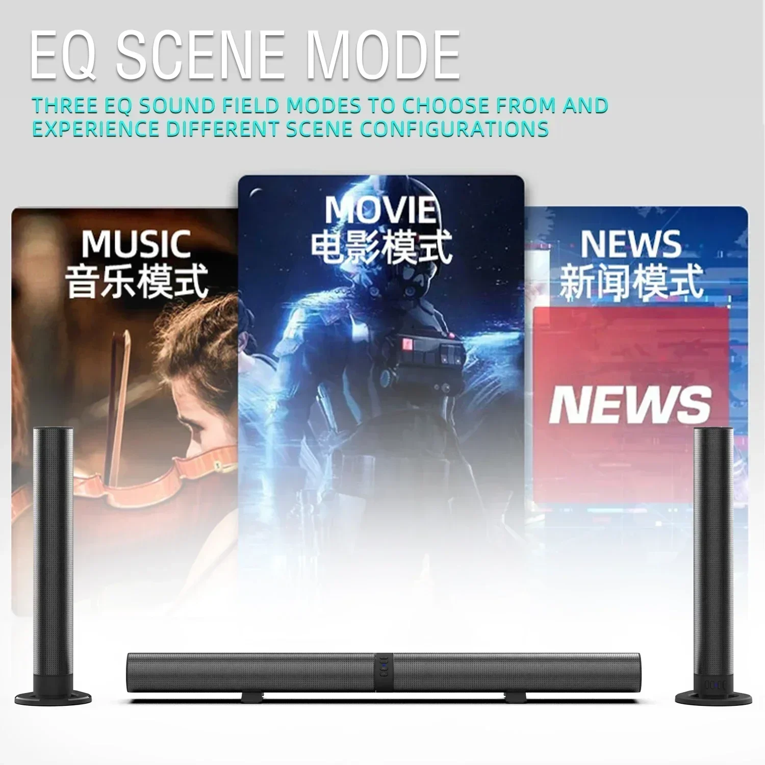 120W BS-56 TV Bluetooth Speake - Audio Music Play avaliação e preço