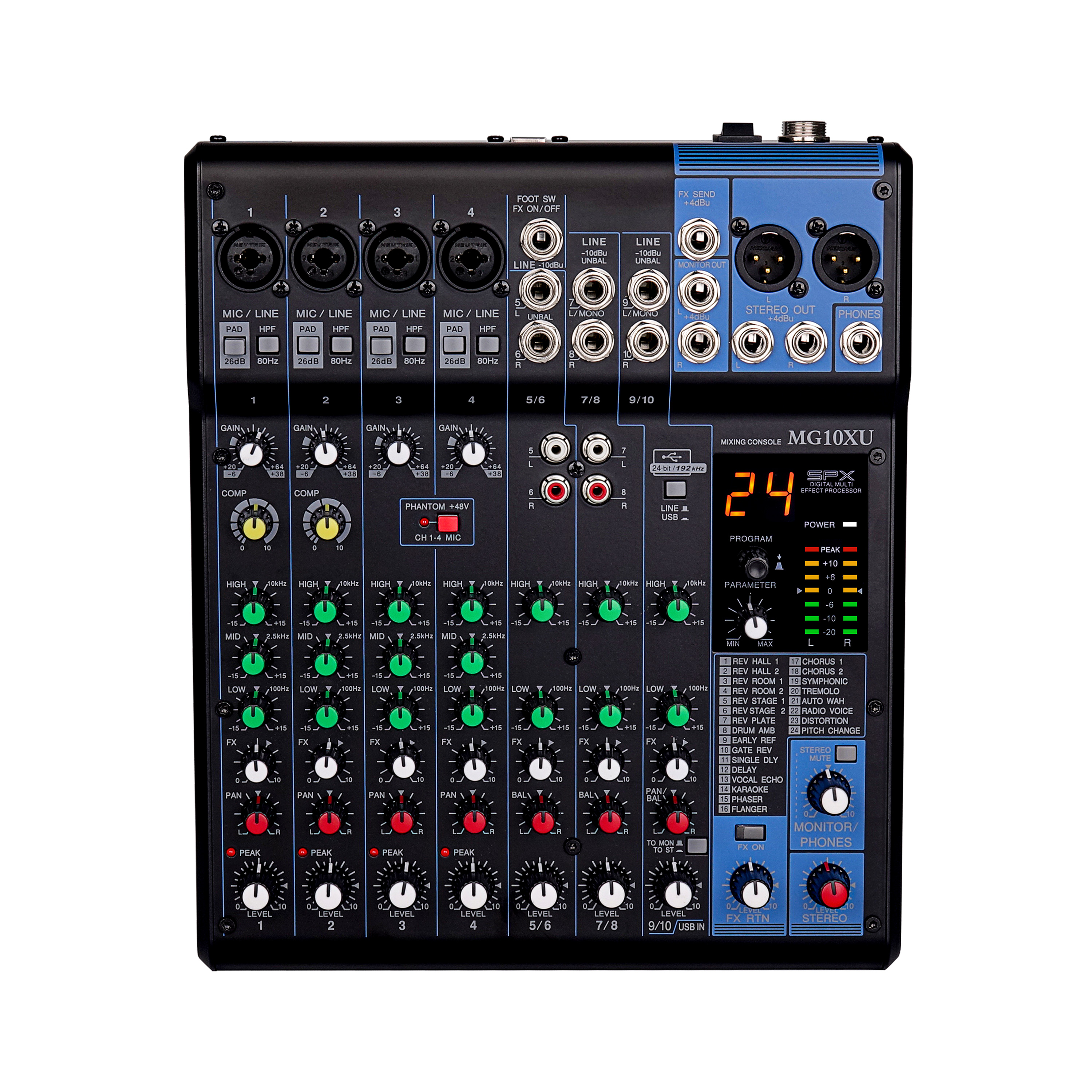 10-Channel Professional Audio  - Audio Music Mixer avaliação e preço