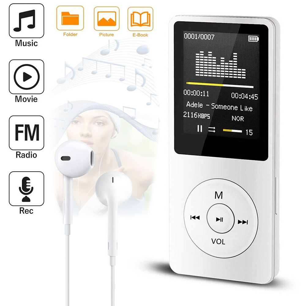 1.8''Screen MP3 Player Bluetoo - Music Audiobook avaliação e preço