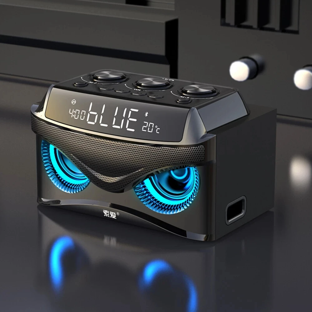Wireless Bluetooth Speaker Por - Audio Music Play avaliação e preço