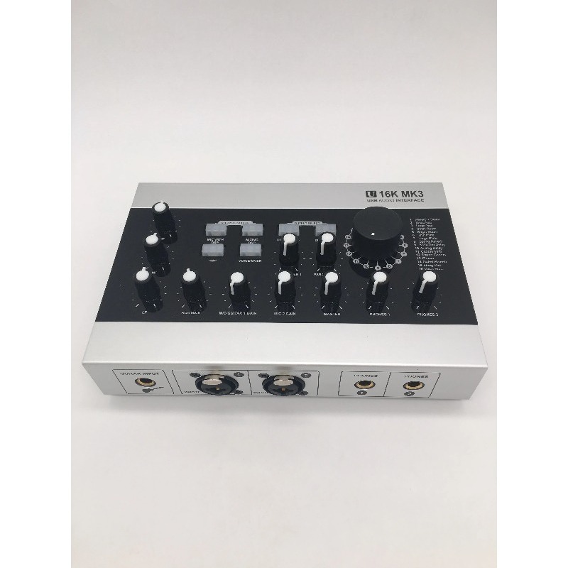 U16K MK3 USB Audio Interface E - Audio Music Free Online avaliação e preço