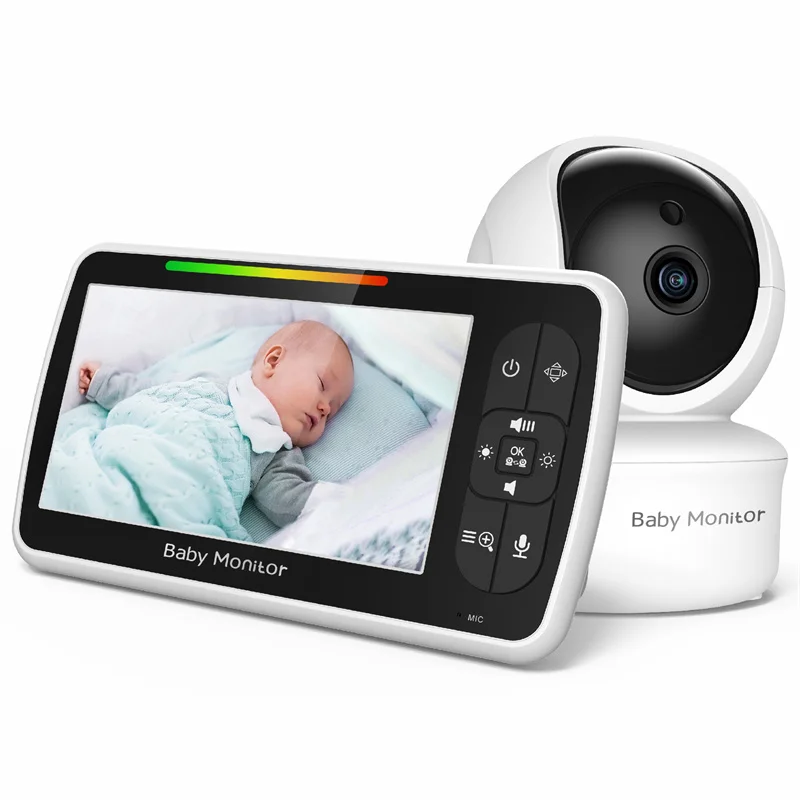 5inch Video Baby Monitor with  - Zoom Audio Music avaliação e preço