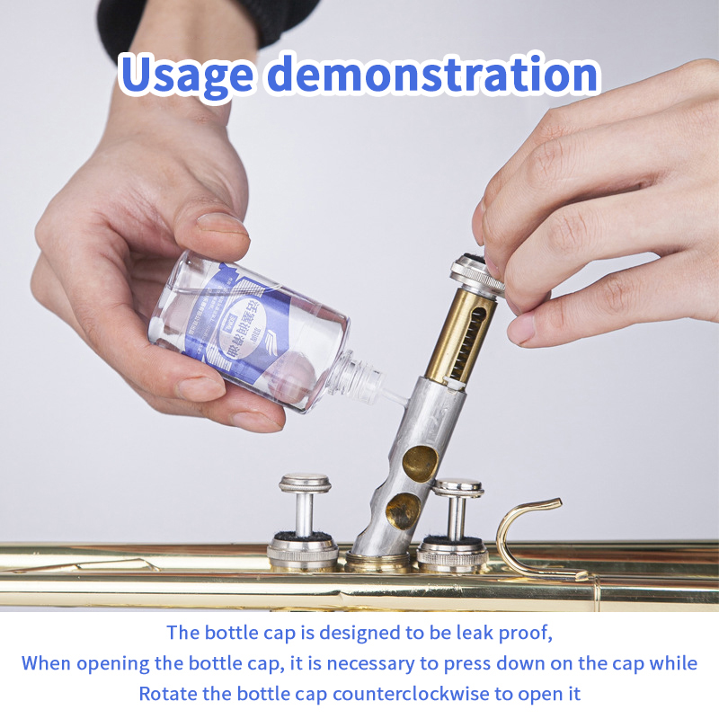 30/50ml Brass Instrument Valve - Trumpet Valve Oil avaliação e preço