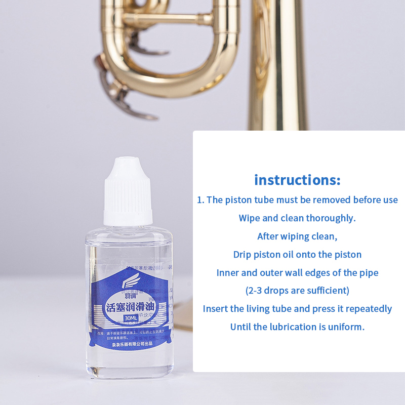 30/50ml Brass Instrument Valve - Trumpet Valve Oil avaliação e preço
