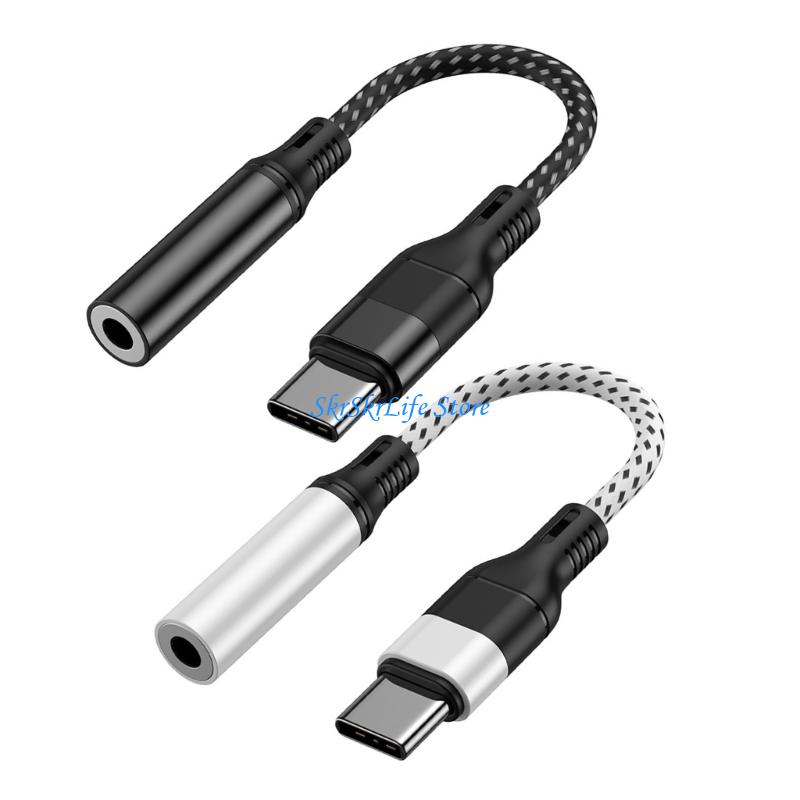E65E USB C To 3.5mm Audios Cab - Enhance Audio Music Quality avaliação e preço