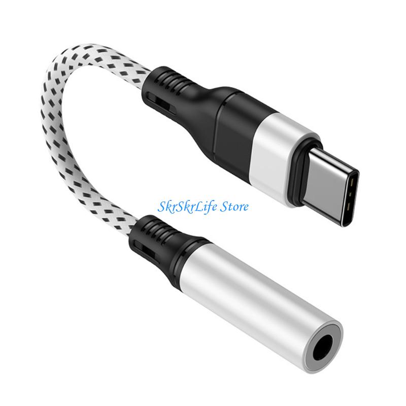 E65E USB C To 3.5mm Audios Cab - Enhance Audio Music Quality avaliação e preço