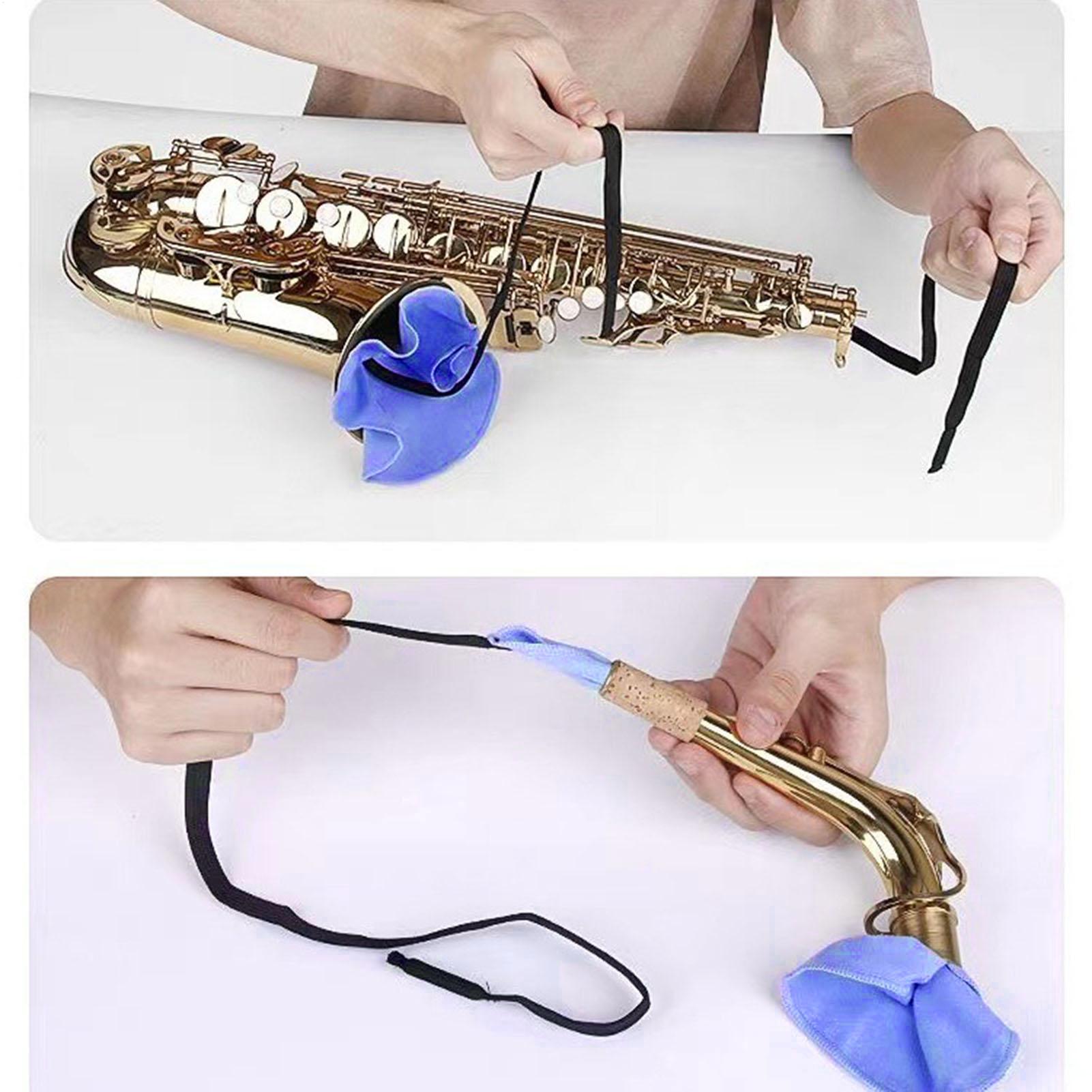 Saxophone Cleaning Cloth Kit 2 - Clarinet Care Kit avaliação e preço