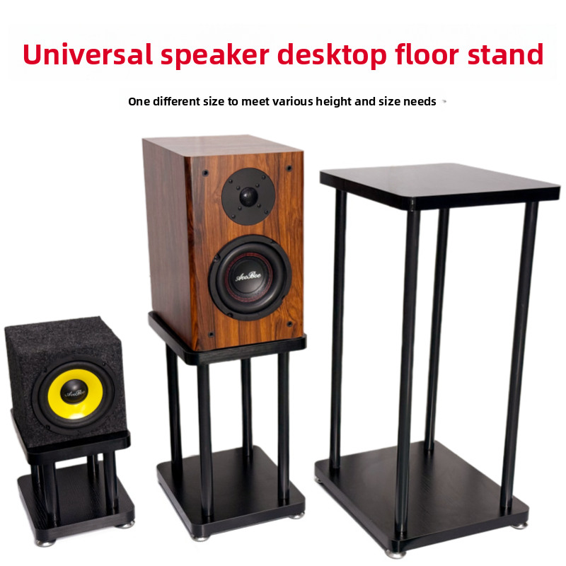 1pcs Speaker stand desktop bas - Speaker Stand Tripod avaliação e preço