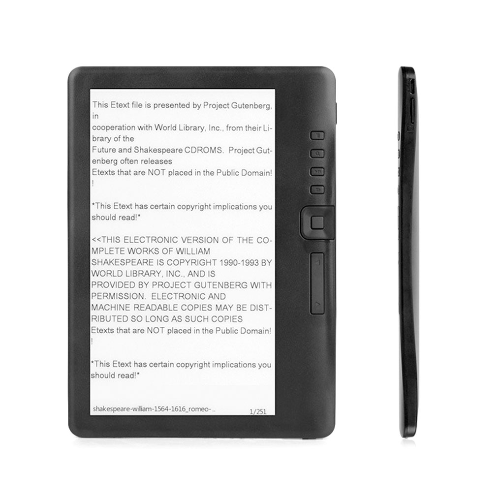 E-book Reader with 7-inch HD T - Music Audiobook avaliação e preço