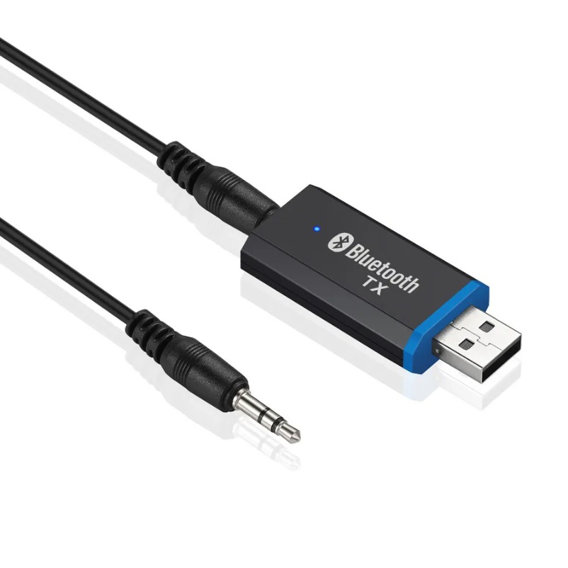 Bluetooth Transmitter 5.0 + ED - Audio Music Play avaliação e preço