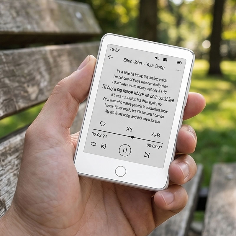 64GB 2.7‘’-3.5‘’inch E-ink Scr - Music Audiobook avaliação e preço