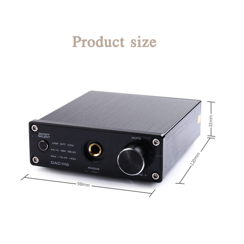 HIFI decoder audio converter D - Headphone Amplifier Dac avaliação e preço