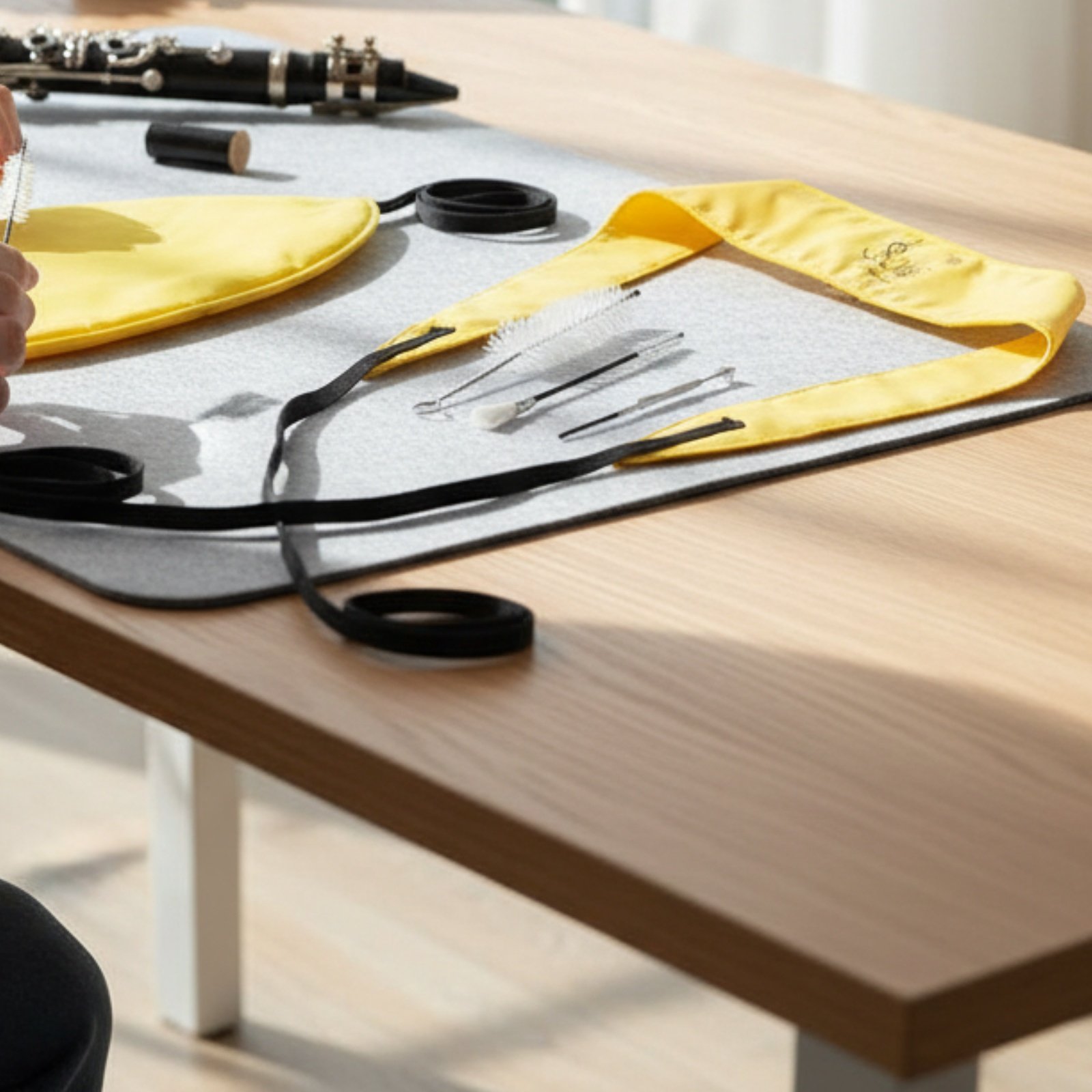 5 Pieces Flute Cleaning Tools  - Clarinet Care Kit avaliação e preço
