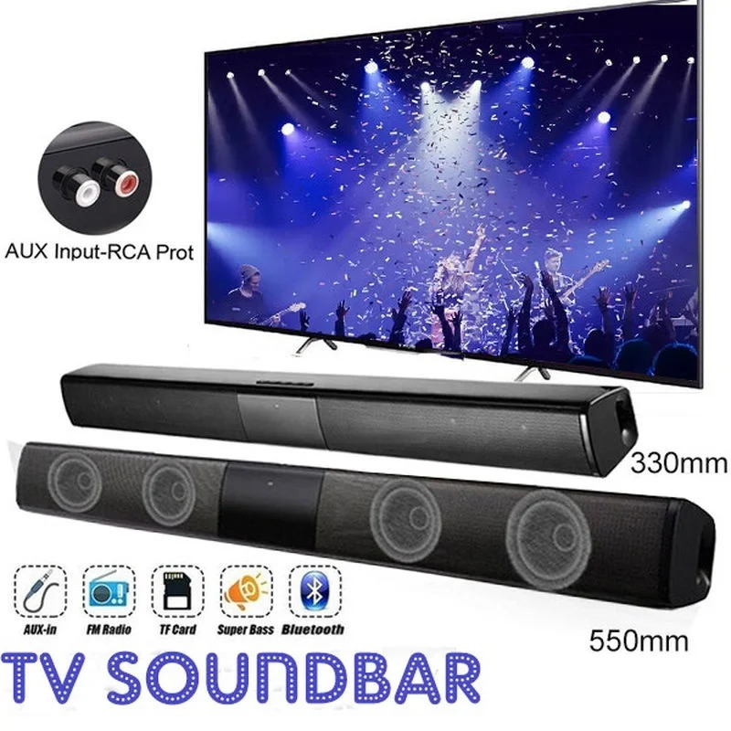 40W High Power Soundbar for TV - Audio Music Play avaliação e preço