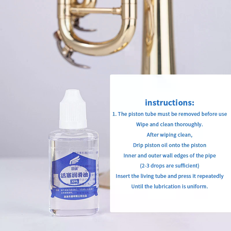 30/50ml Valve Lubricating Oil  - Trumpet Valve Oil avaliação e preço