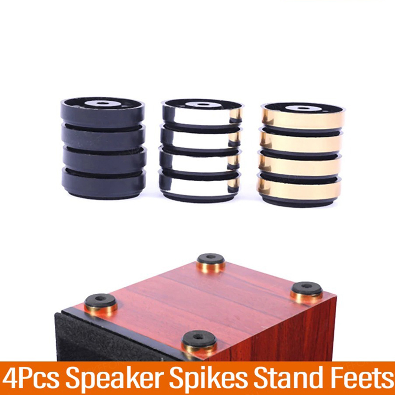 4pcs/set HIFI Audio Speaker Am - Speaker Stand Tripod avaliação e preço