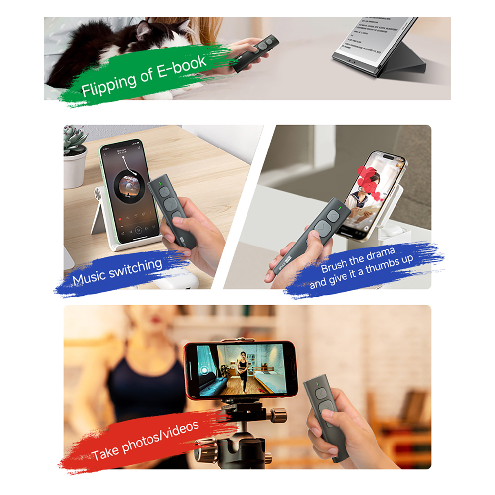 Bluetooth Page Turner Camera/M - Music Audiobook avaliação e preço