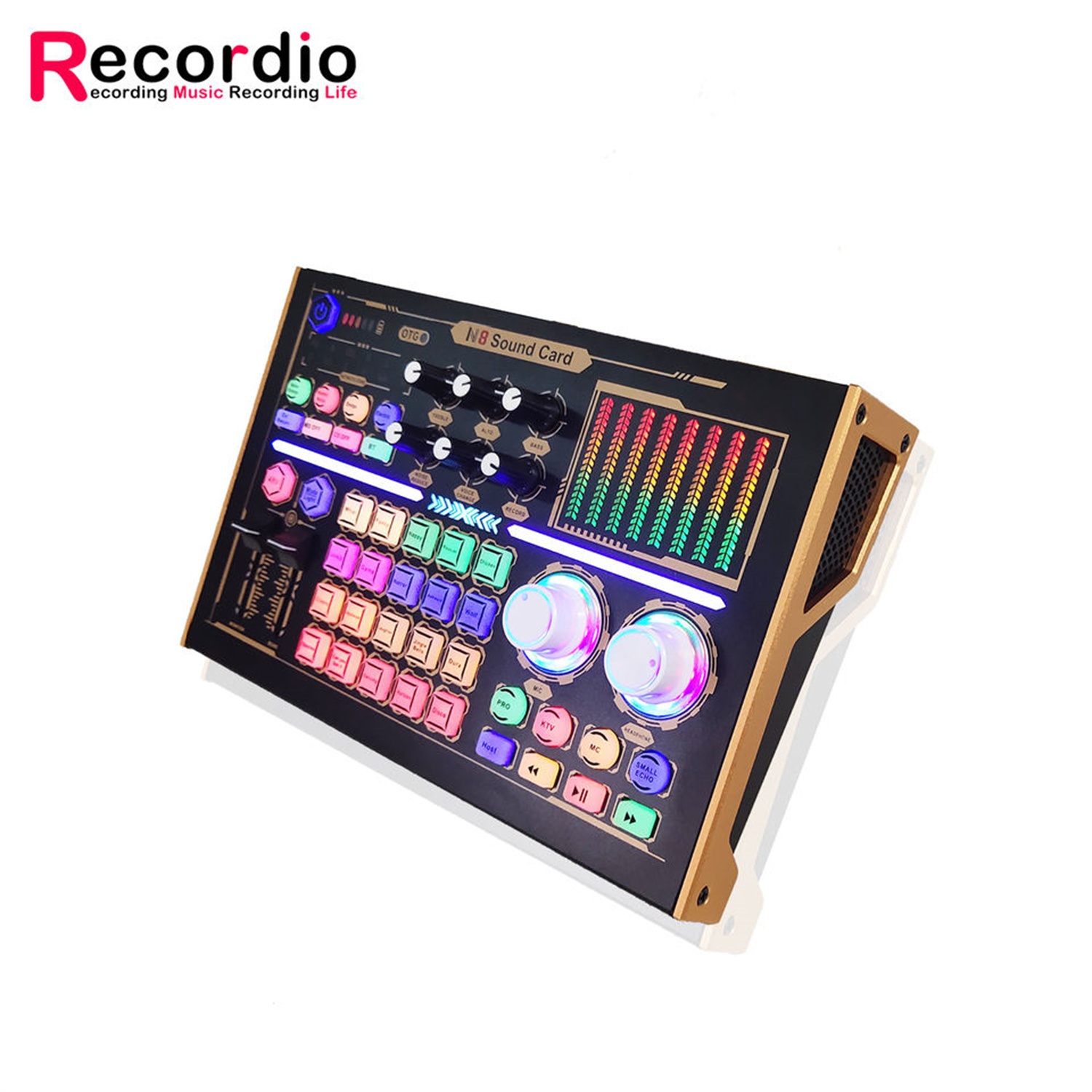 GAX-N8 Professional Recording  - Audio Music Mixer avaliação e preço