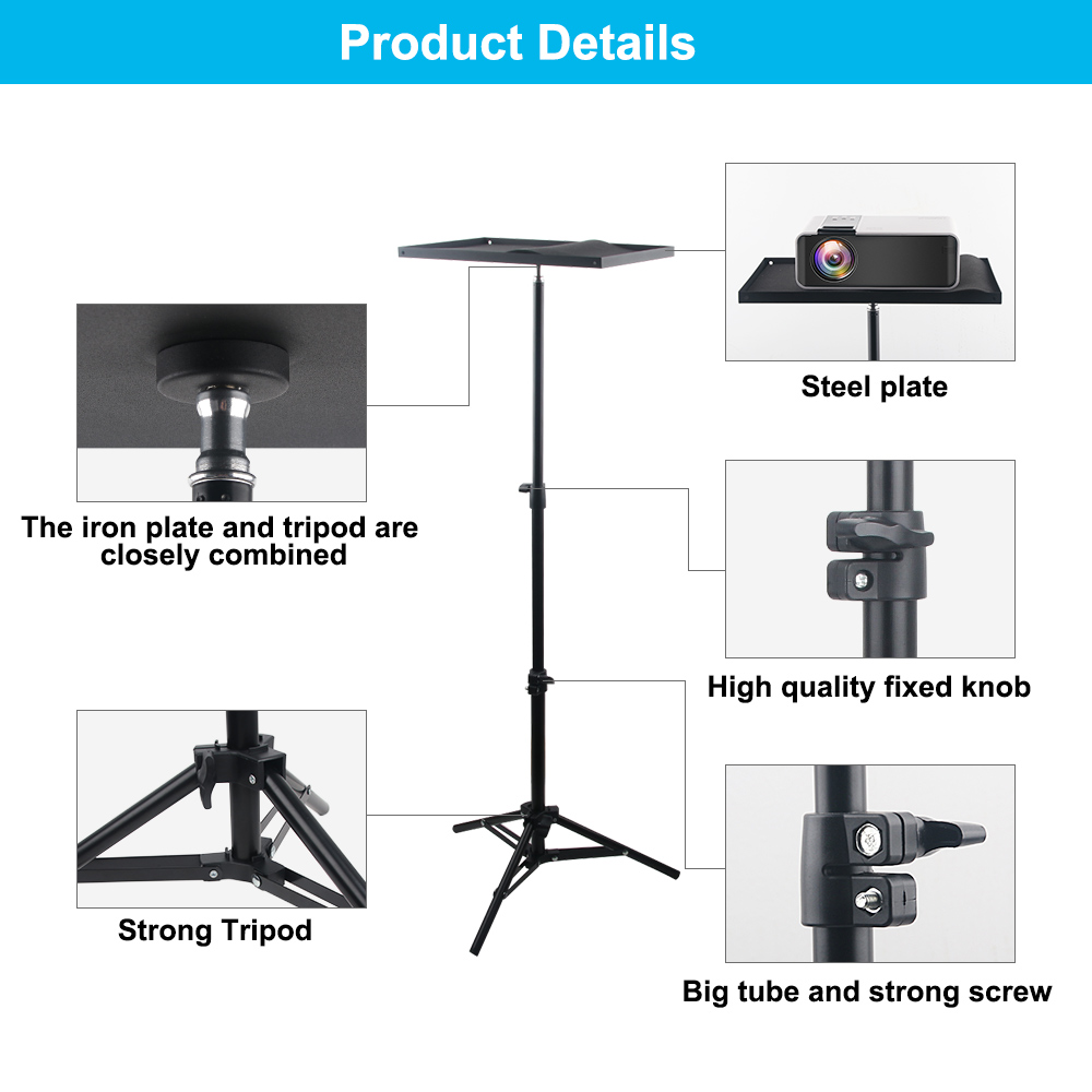 110cm 160cm Adjustable Univers - Speaker Stand Tripod avaliação e preço