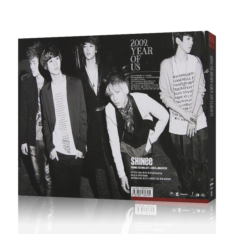 SHINEE 2009 YEAR OF US Today I - Music Audiobook avaliação e preço