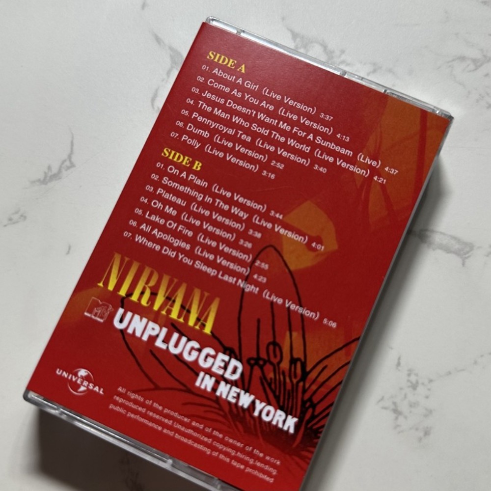 Nirvana Cassette Tape Rock Eng - Music Audiobook avaliação e preço