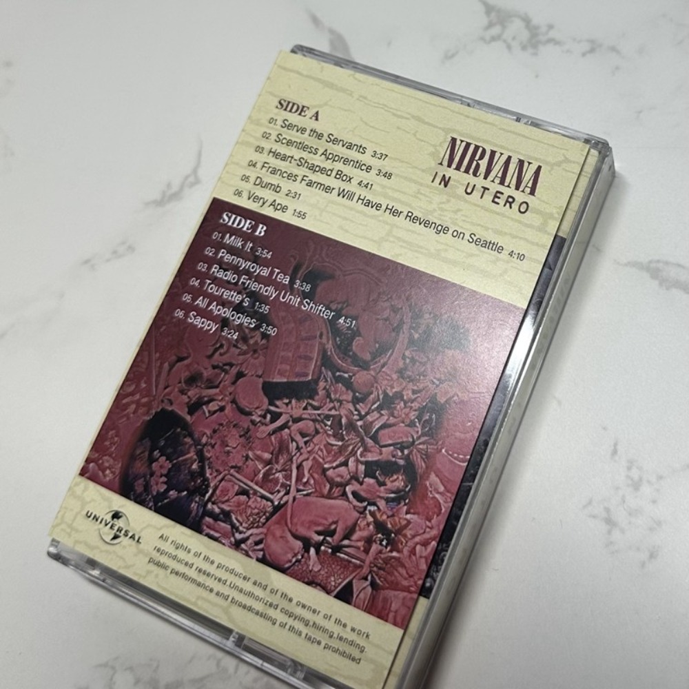 Nirvana Cassette Tape Rock Eng - Music Audiobook avaliação e preço