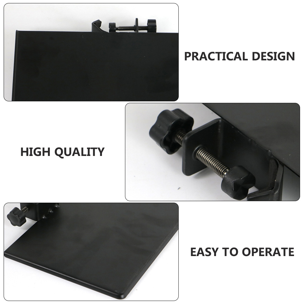Card Tray Iron Clamp Cell Phon - Speaker Stand Tripod avaliação e preço