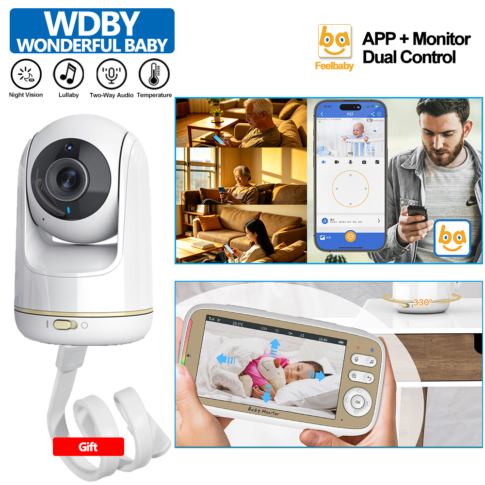 5 Inch Baby Monitor 3X Zoom PT - Zoom Audio Music avaliação e preço